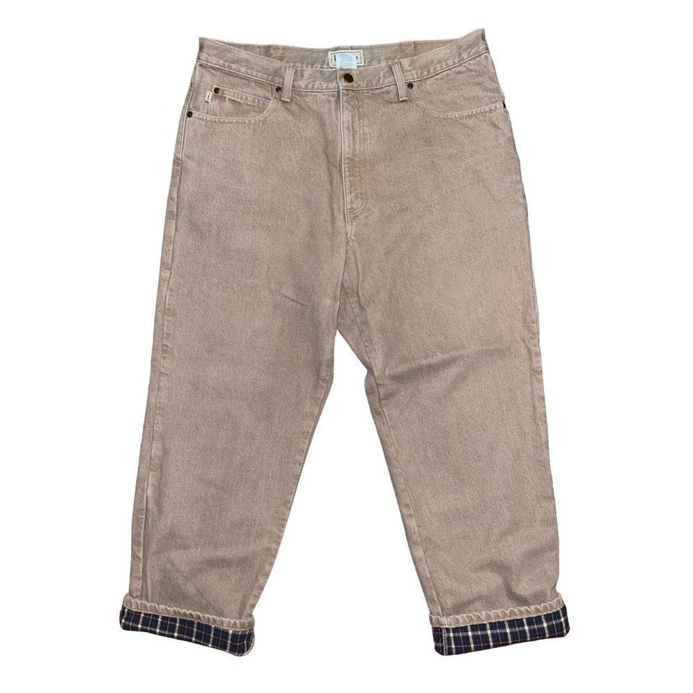 L.L.‎ Bean Men’s Flannel-Lined Classic Fit Jeans Size 38 X 29